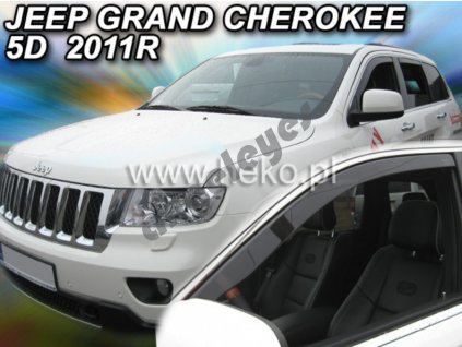 Deflektory na okná pre Jeep Grand Cherokee WK2   2011-, 2ks