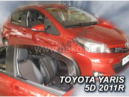 Deflektory na okná Toyota Yaris, 2ks