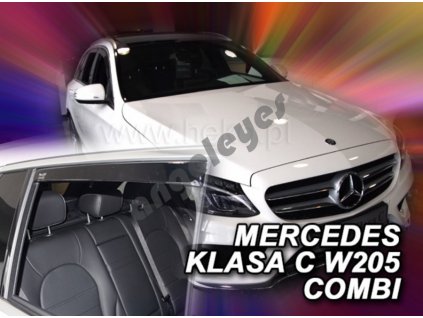 Deflektory na okná pre Mercedes C S205 combi, 4ks