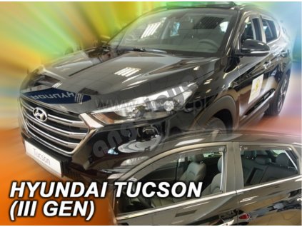 Deflektory na okná pre Hyundai Tucson 3, 4ks