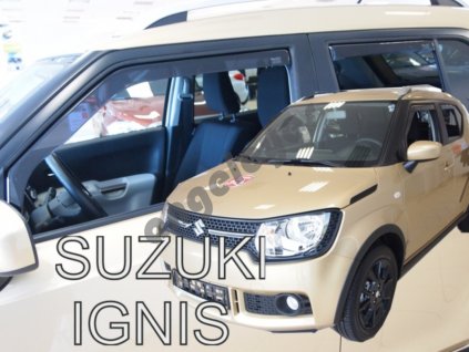 Deflektory na okná pre Suzuki Ignis, 4ks