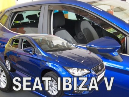 Deflektory na okná pre Seat Ibiza 5, 4ks
