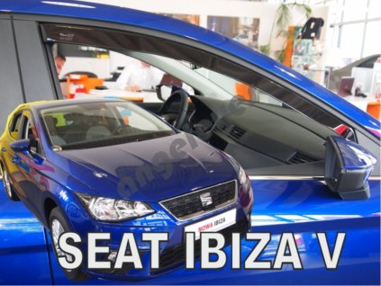 Deflektory na okná pre Seat Ibiza 5, 2ks