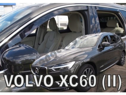 Deflektory na okná pre Volvo XC60 2, 4ks