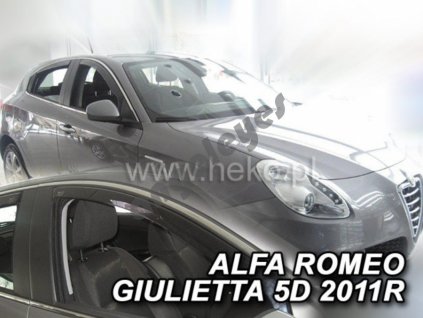 Deflektory na okná pre Alfa Romeo Giulietta , 2ks