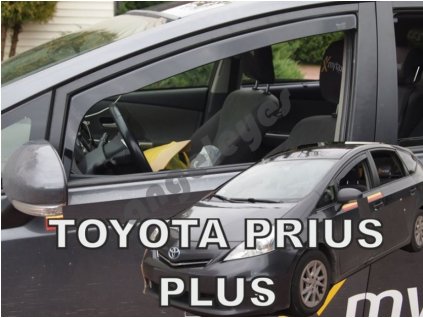 Deflektory na okná pre Toyota PRIUS PLUS, od rv. 2011, 2ks