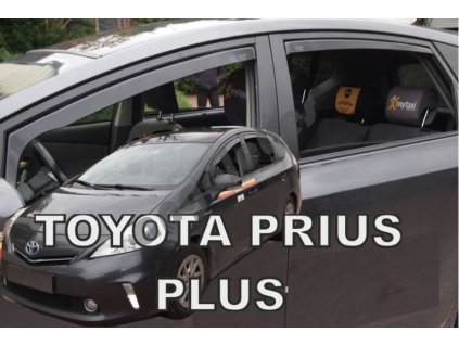 Deflektory na okná pre Toyota PRIUS PLUS, od rv. 2011, 4 ks