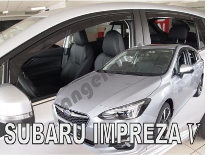 Deflektory na okná Subaru IMPREZA 5, od rv. 2017, 4 ks