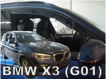 Deflektory na okná pre BMW X3 G01, 2ks