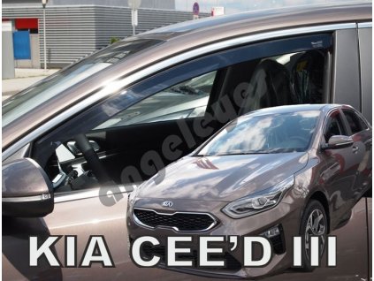 Deflektory na okná pre Kia Ceed III, od rv. 2017-, 2ks