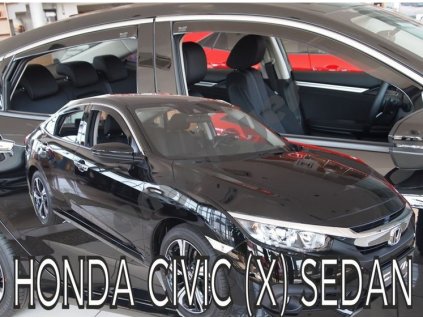 Deflektory na okná pre Honda Civic, od rv. 2017-, 4ks