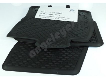 Gumené rohože VW Golf Sportsvan originál VW predné+zadné