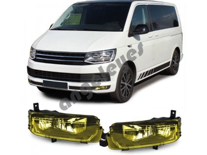 VW T6 predné žlté hmlovky, od rv. 2015-