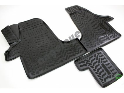 Vaničkové gumené rohože pre VW T5/T6 rv. 2003-