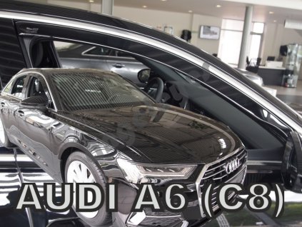 Deflektory na okná pre Audi A6 C8 4d, A6 C8 5d Avant,rv. 2018-