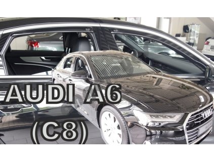 Deflektory na okná pre Audi A6 C8 4d Sedan,rv. 2018-