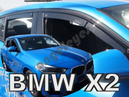 Deflektory na okná pre BMW X2 F39 5D 4ks, rv. 2018-