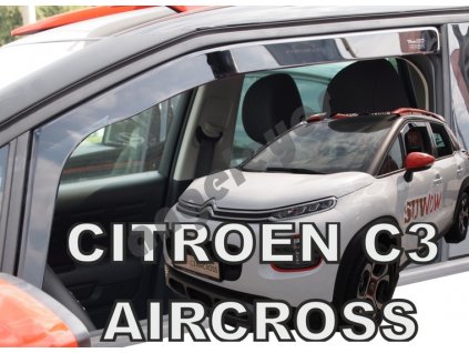 Deflektory na okná pre Citroen C3 Aircross 2ks, rv. 2017-
