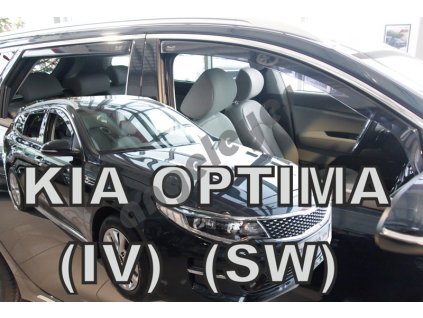 Deflektory na okná pre Kia Optima, 4ks