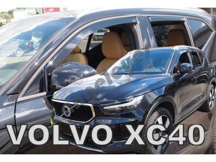 Deflektory na okná pre Volvo XC40 5D, 4ks