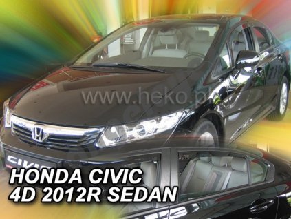 Deflektory na okná pre Honda Civic lX 4D, 4ks