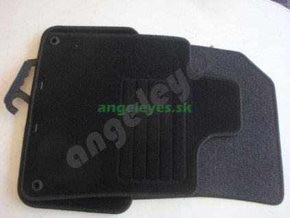 Peugeot 407 čierne koberce
