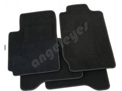 Peugeot 407 čierne koberce