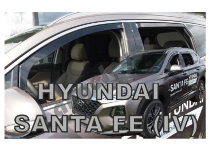 Deflektory na okná pre Hyundai Santa Fe od rv. 2018, 2ks