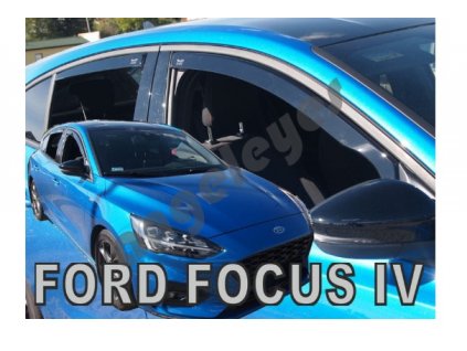 Deflektory na okná pre Ford Focus, 4ks