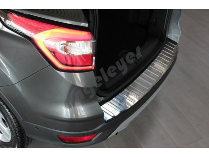 Nerezová ochranná lišta na nárazník Ford Kuga  II lesklá