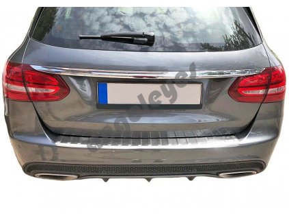 Nerezová ochranná lišta nárazníka matná Mercedes S205 kombi...