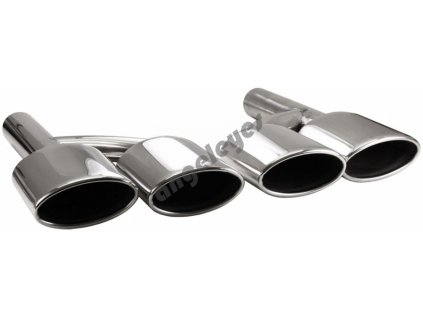 Koncovka výfuku pre Mercedes SL  R231 ; 380 mm x 255 mm x 70 mm