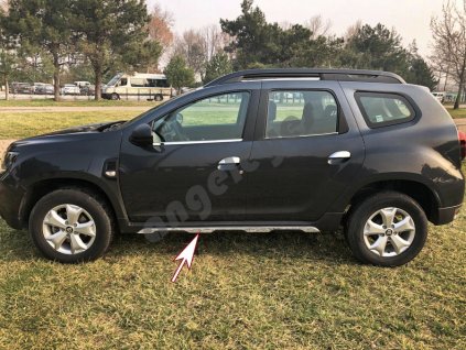 Nerezové prahové lišty Dacia Duster II