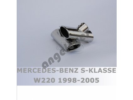 Koncovky výfuku Mercedes S W220
