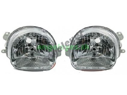 Twingo predné číre svetlá