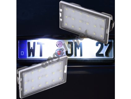 LED osvetlenie ŠPZ pre Land Rover Freelander 2,Discovery 3,4