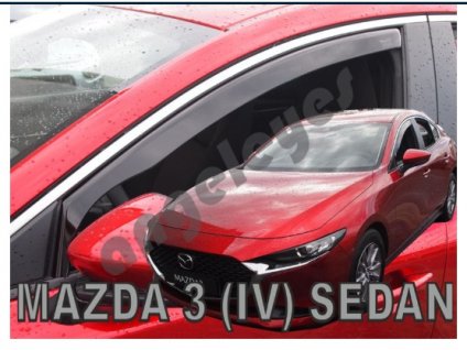 Deflektory na okná pre Mazda 3 IV sedan