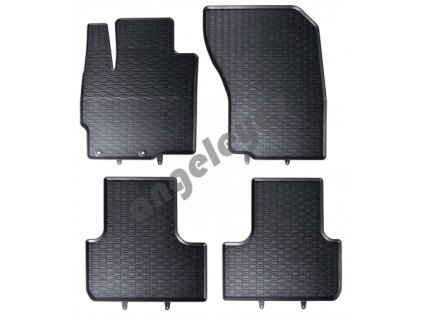 Gumené rohože nízke Citroen C-Crosser/Mitsubishi/ Peugeot