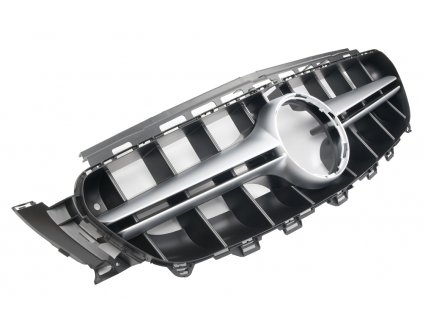 Športová maska Mercedes W213 C238 E63 AMG strieborná