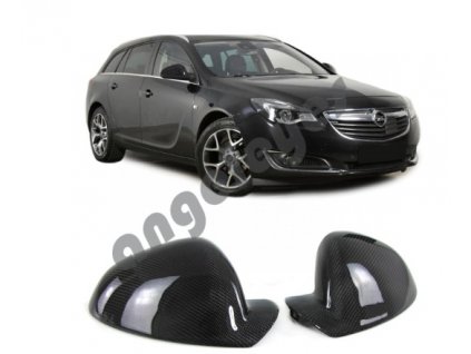 Carbónové kryty zrkadiel Opel Insignia A