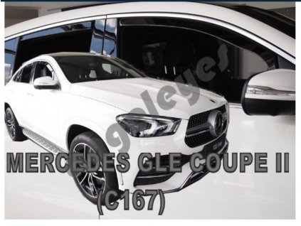 Deflektory na okná pre Mercedes GLE Coupe C167 5D
