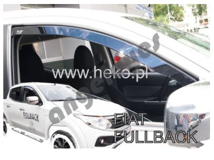 Deflektory na okná pre Fiat Tipo FULLBACK 4D