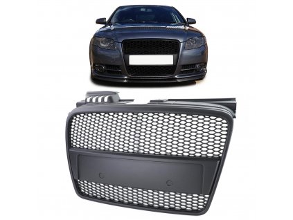 Audi A4 B7 čierna maska RS