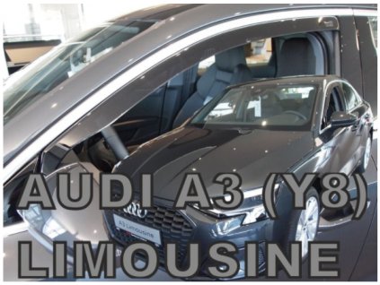 Deflektory na okná pre Audi A3 8Y Limousine 4D 2020-, 2ks
