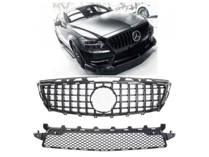 Mercedes W218 CLS s Amg rv.2011-2014 športová maska čierna lesklá