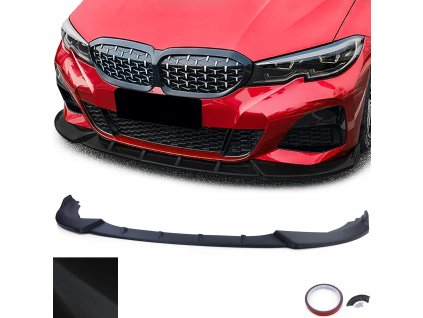 Predný spojler pre BMW 3 G20 čierny matný