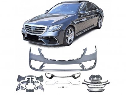 Predný nárazník pre Mercedes W222 v štýle AMG S63