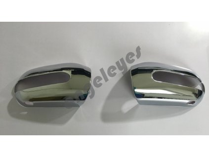 Chrómové kryty zrkadiel pre MB W220