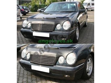 Mercedes E W210 kožený kryt kapoty, rv. 95-03