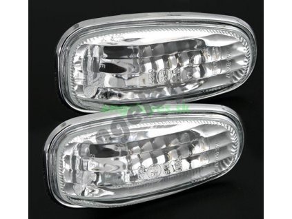 Mercedes C W202 bočné smerovky chróm